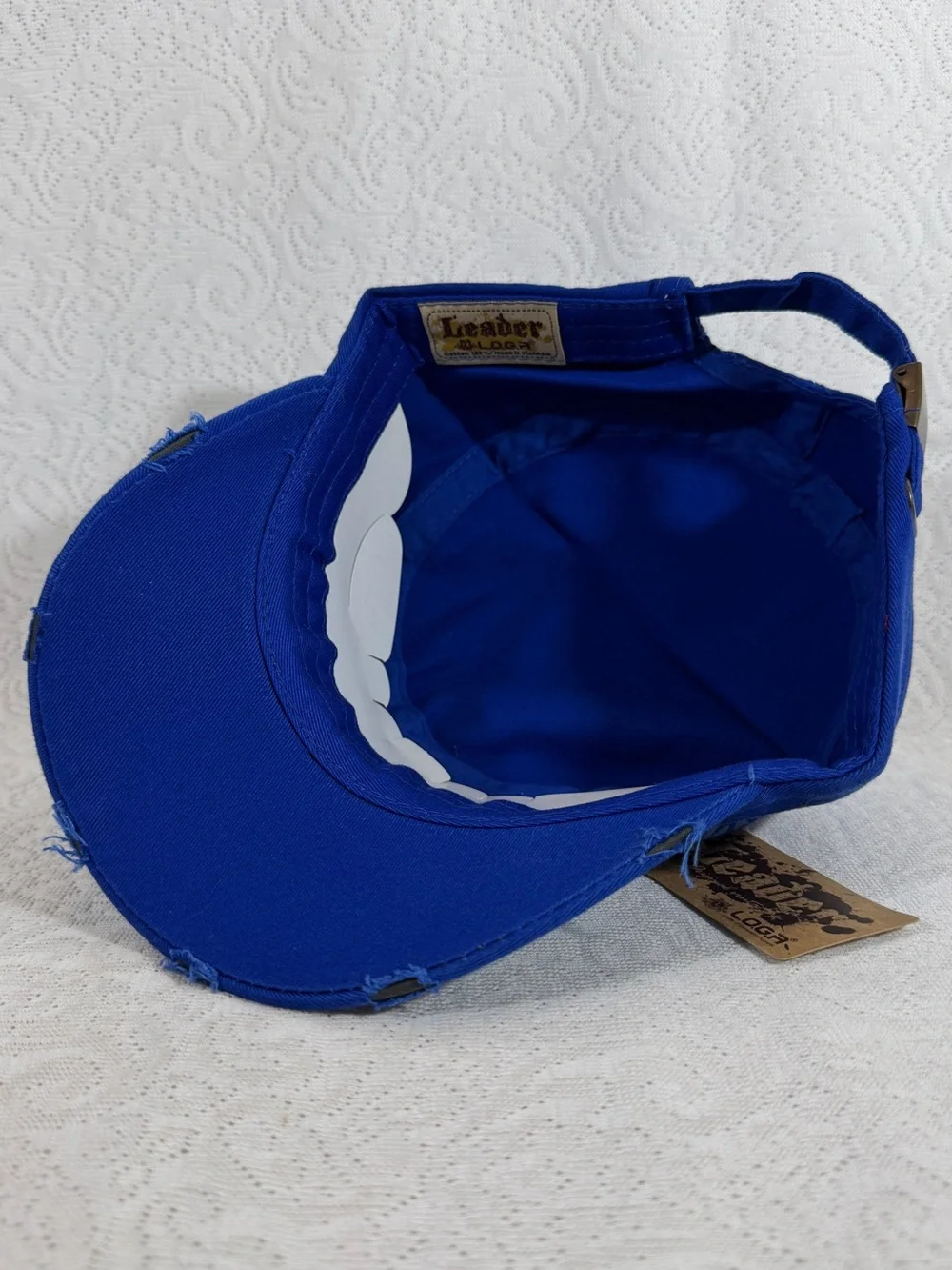 New With Tag Cheer Mom Embroidered Blue women Cap Hat
